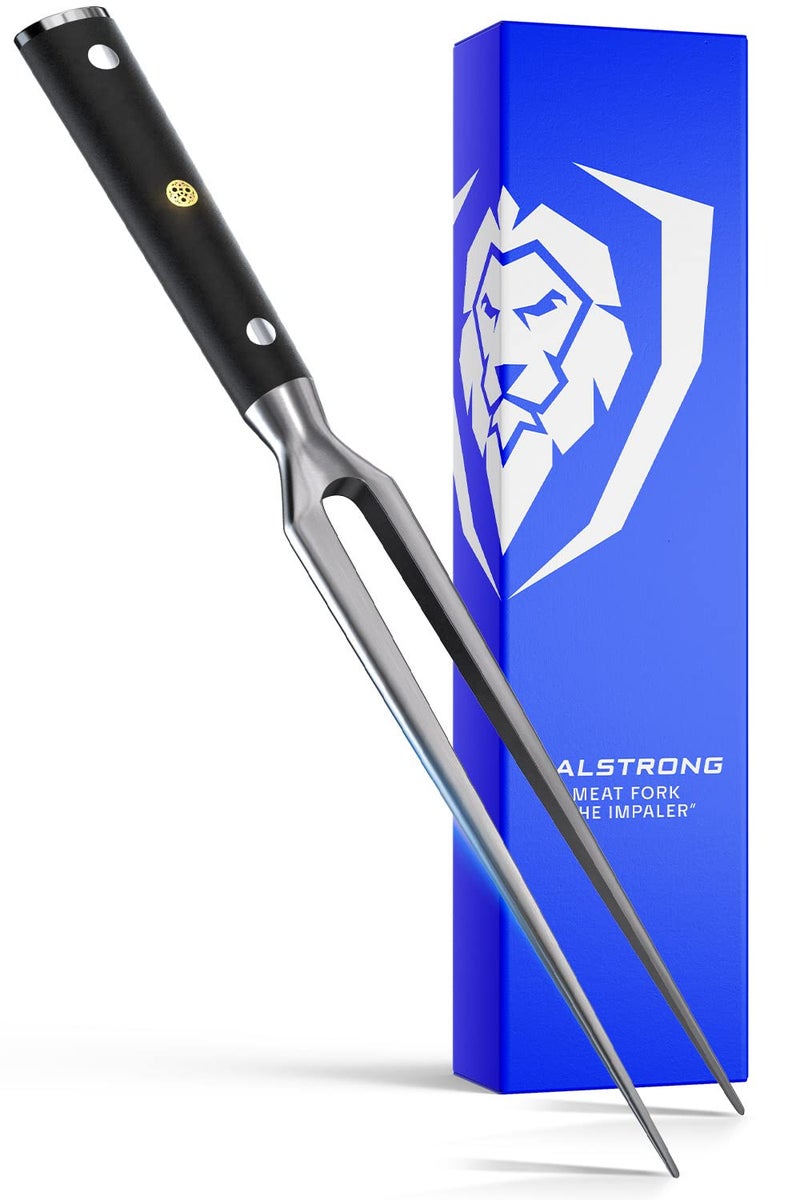 Dalstrong Meat Fork - 7 inch - The Impaler - Dual-Prong Carving & BBQ Fork - High Carbon Stainless Steel - G10 Garolite Handle - Professional Barbecue Carving Fork - Kitchen Utensils - Image 1